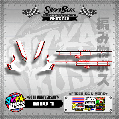 MIO 1 DECALS ( 60TH ANNIVERSARY )【WITH FREEBIES】