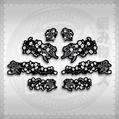 STICKER DECALS for NMAX V1 INDO (NV1SAXFL) By STICKABOSS (SOFIE LAMINATED WATERPROOF)