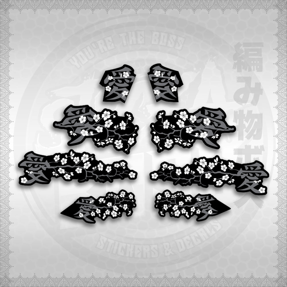 STICKER DECALS for NMAX V3 TURBO INDO (NV3SAXFL) By STICKABOSS (SOFIE LAMINATED WATERPROOF)