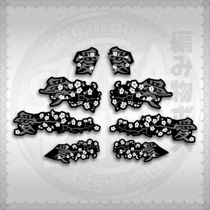 STICKER DECALS for NMAX V3 TURBO INDO (NV3SAXFL) By STICKABOSS (SOFIE LAMINATED WATERPROOF)