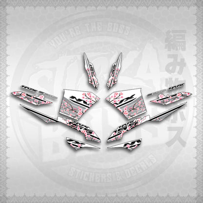 STICKER DECALS for AEROX V3 ALPHA TURBO INDO-MALAYSIAN (AV3SAIN) By STICKABOSS (SOFIE LAMINATED WATERPROOF)