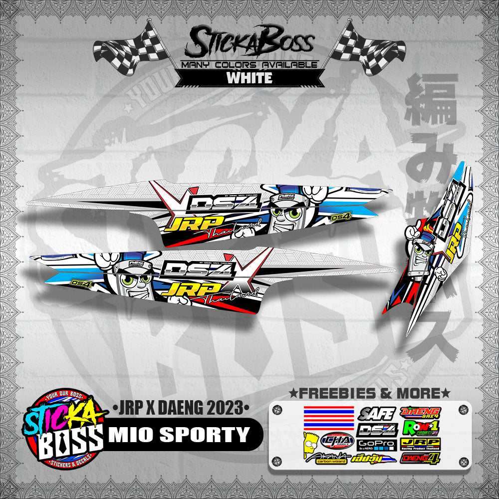 MIO SPORTY DECALS ( DAENG X JRP 2023 )【WITH FREEBIES】