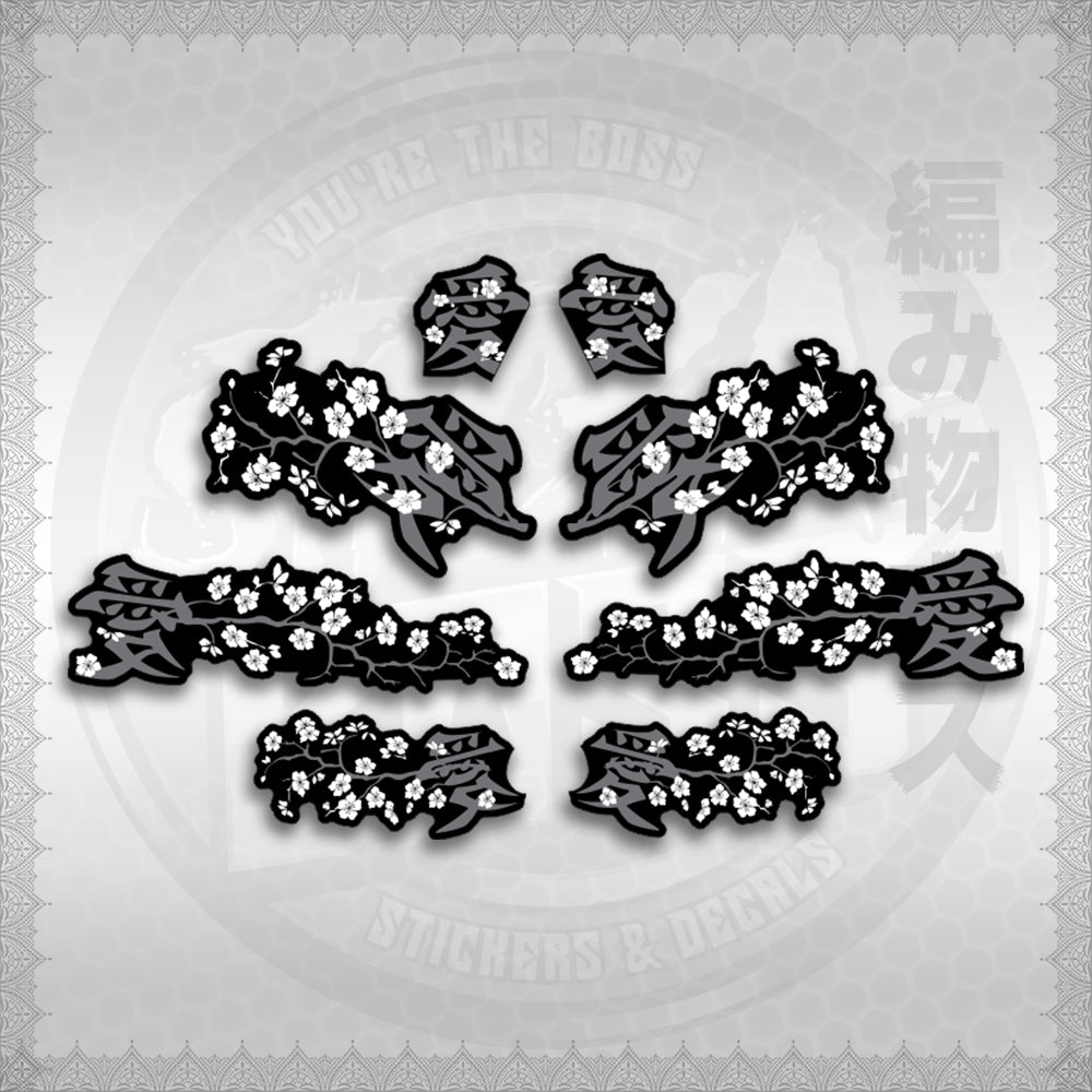 STICKER DECALS for NMAX V1 INDO (NV1SAXFL) By STICKABOSS (SOFIE LAMINATED WATERPROOF)