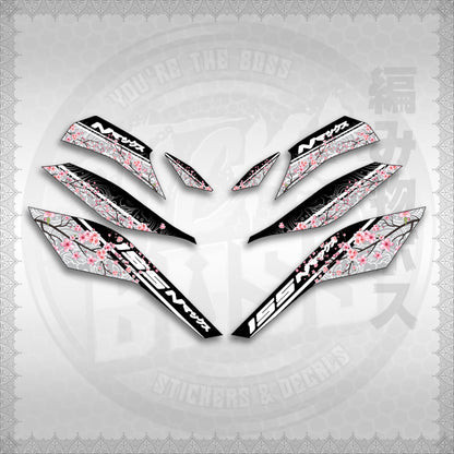 STICKER DECALS for NMAX V3 TURBO INDO (NV3SAIN) By STICKABOSS (SOFIE LAMINATED WATERPROOF)