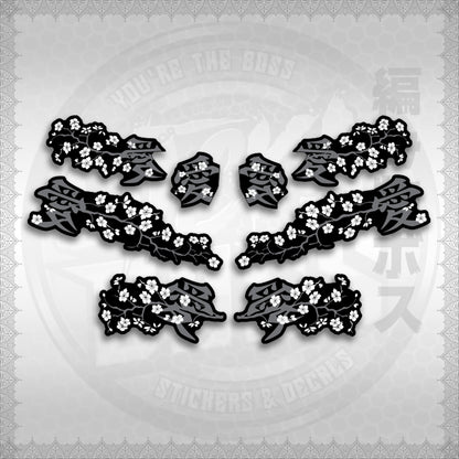 STICKER DECALS for NMAX V2 INDO (NV2SAXFL) By STICKABOSS (SOFIE LAMINATED WATERPROOF)