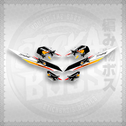 BEAT Fi V2 INDO CONCEPT ( TERBARU MOTIF ) STICKER DECALS By STICKABOSS