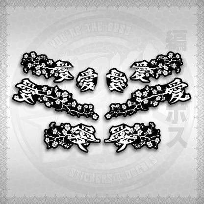 STICKER DECALS for NMAX V2 INDO (NV2SAXFL) By STICKABOSS (SOFIE LAMINATED WATERPROOF)