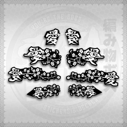 STICKER DECALS for NMAX V3 TURBO INDO (NV3SAXFL) By STICKABOSS (SOFIE LAMINATED WATERPROOF)