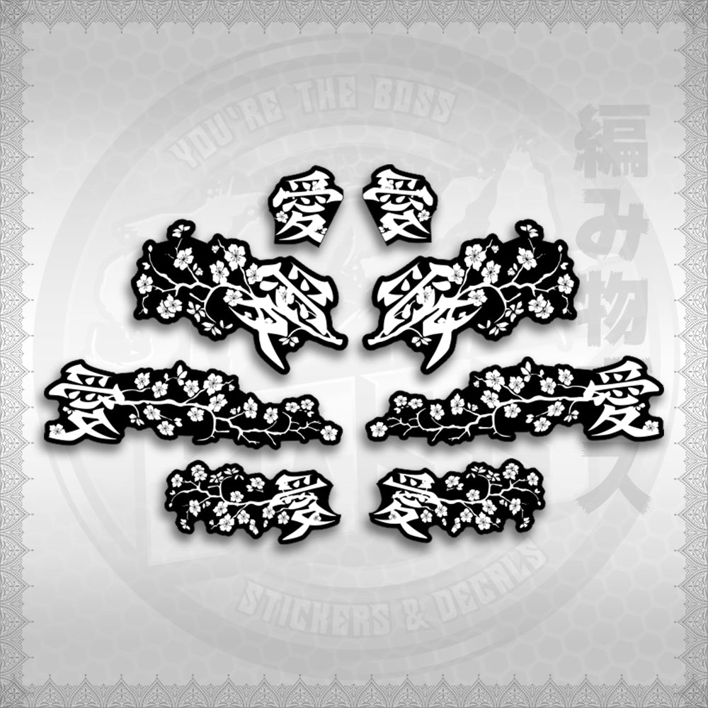 STICKER DECALS for NMAX V1 INDO (NV1SAXFL) By STICKABOSS (SOFIE LAMINATED WATERPROOF)