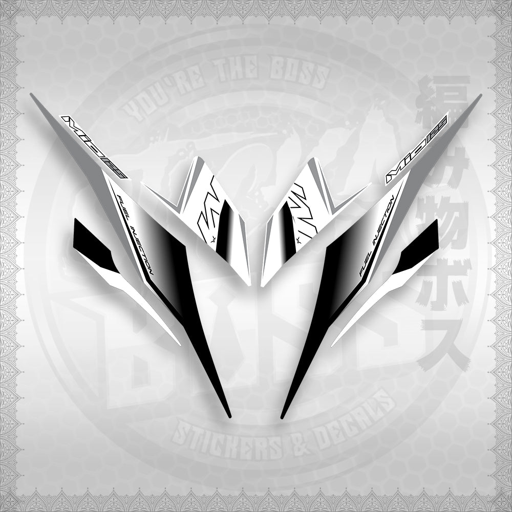 STICKER DECALS for MIO I 125 M3 (MIISTMO) By STICKABOSS (SOFIE LAMINATED WATERPROOF)