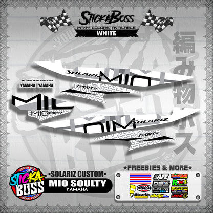 MIO SOULTY DECALS ( SOLARIZ CUSTOM )【WITH FREEBIES】
