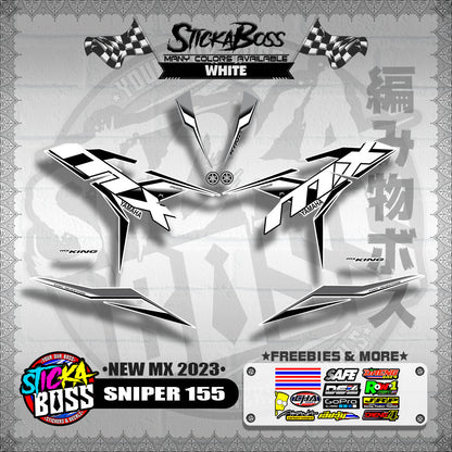 SNIPER 155 DECALS ( NEW MX 2023 )【WITH FREEBIES】