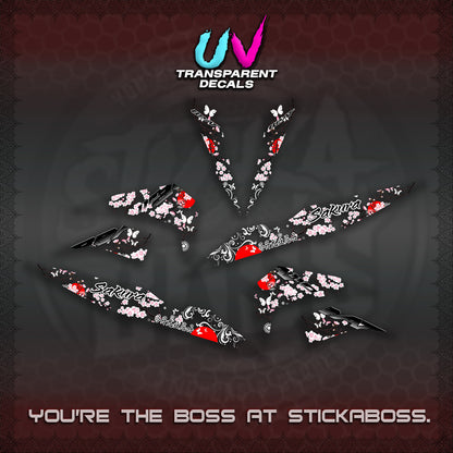 BEAT V2 UV TRANSPARENT INDO DECALS (2026 SAKURA NEW STYLE)STICKER DECALS By STICKABOSS