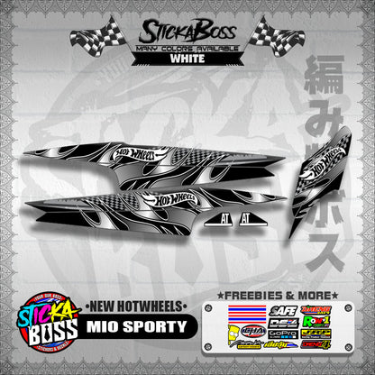 MIO SPORTY DECALS ( NEW HOTWHEELS )【WITH FREEBIES】