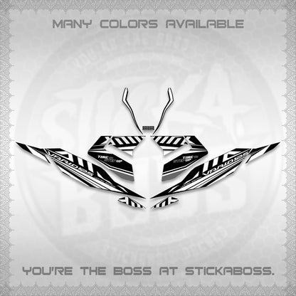CLICK 125 V4 VARIO DECALS (2026 VR0007 DESIGN) STICKER KITS By STICKABOSS