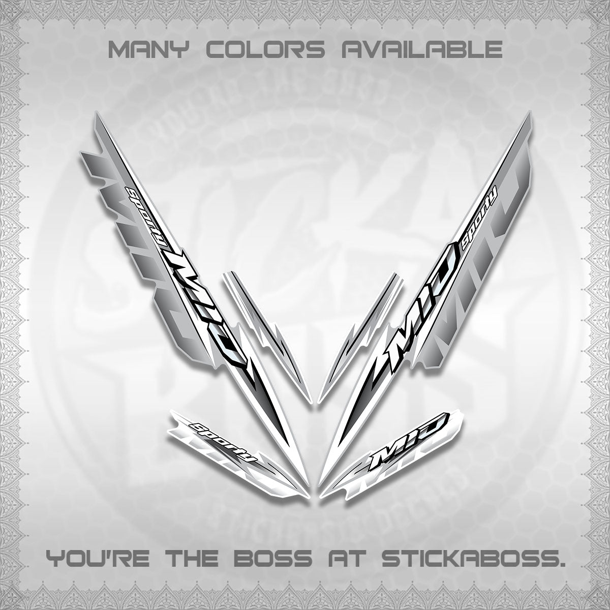 MIO 1 STRIPING DECALS (2026 MS 952) STICKER DECALS By STICKABOSS