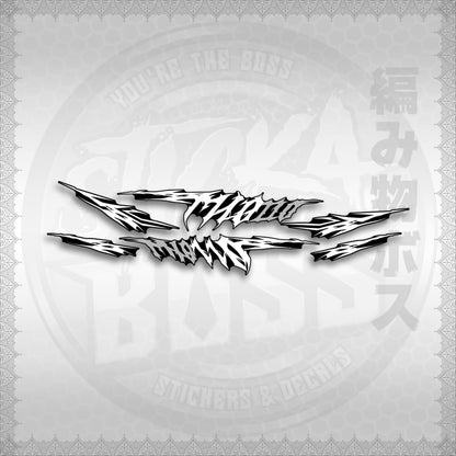 STICKER DECALS for MIO SOULTY INDO (MSOA4STKN) By STICKABOSS (SOFIE LAMINATED WATERPROOF)