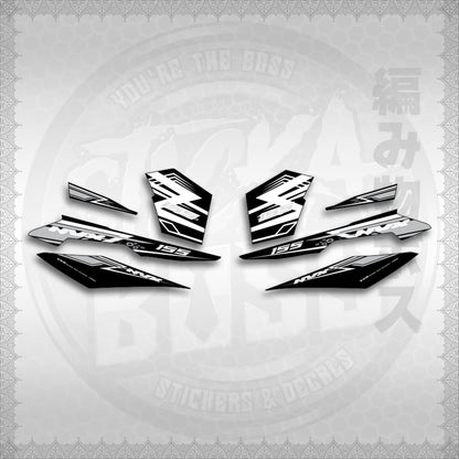 STICKER DECALS for AEROX V3 ALPHA TURBO INDO (AV3NVRAST) By STICKABOSS (SOFIE LAMINATED WATERPROOF)