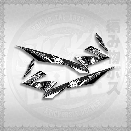 STICKER DECALS for RAIDER 150 FI (RFISADYPRF1) By STICKABOSS (SOFIE LAMINATED WATERPROOF)