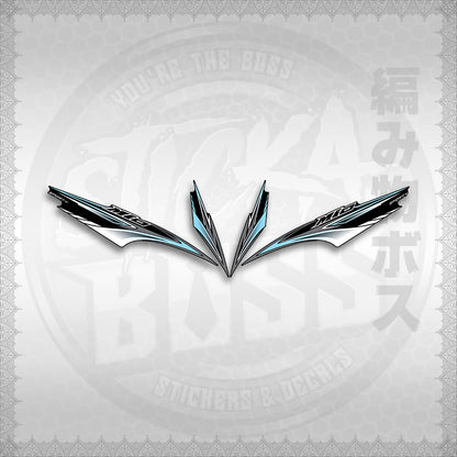 STICKER DECALS for MIO SPORTY / SMILE INDO (MSPMOA4) By STICKABOSS (SOFIE LAMINATED WATERPROOF)