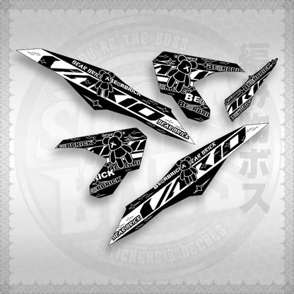 CLICK V3 INDO CONCEPT ( VARIO BEAR BRICK ) STICKER DECALS By STICKABOSS