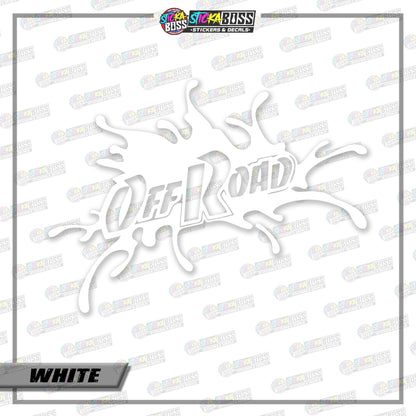 OFF ROAD ( VINYL CUT-OUT STICKER DECALS )【Stickaboss】