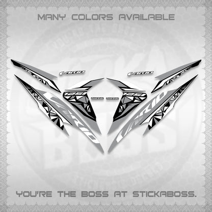 CLICK 125 V2 VARIO DECALS (2018–2022 STYLE DESIGN) STICKER DECALS BY STICKABOSS