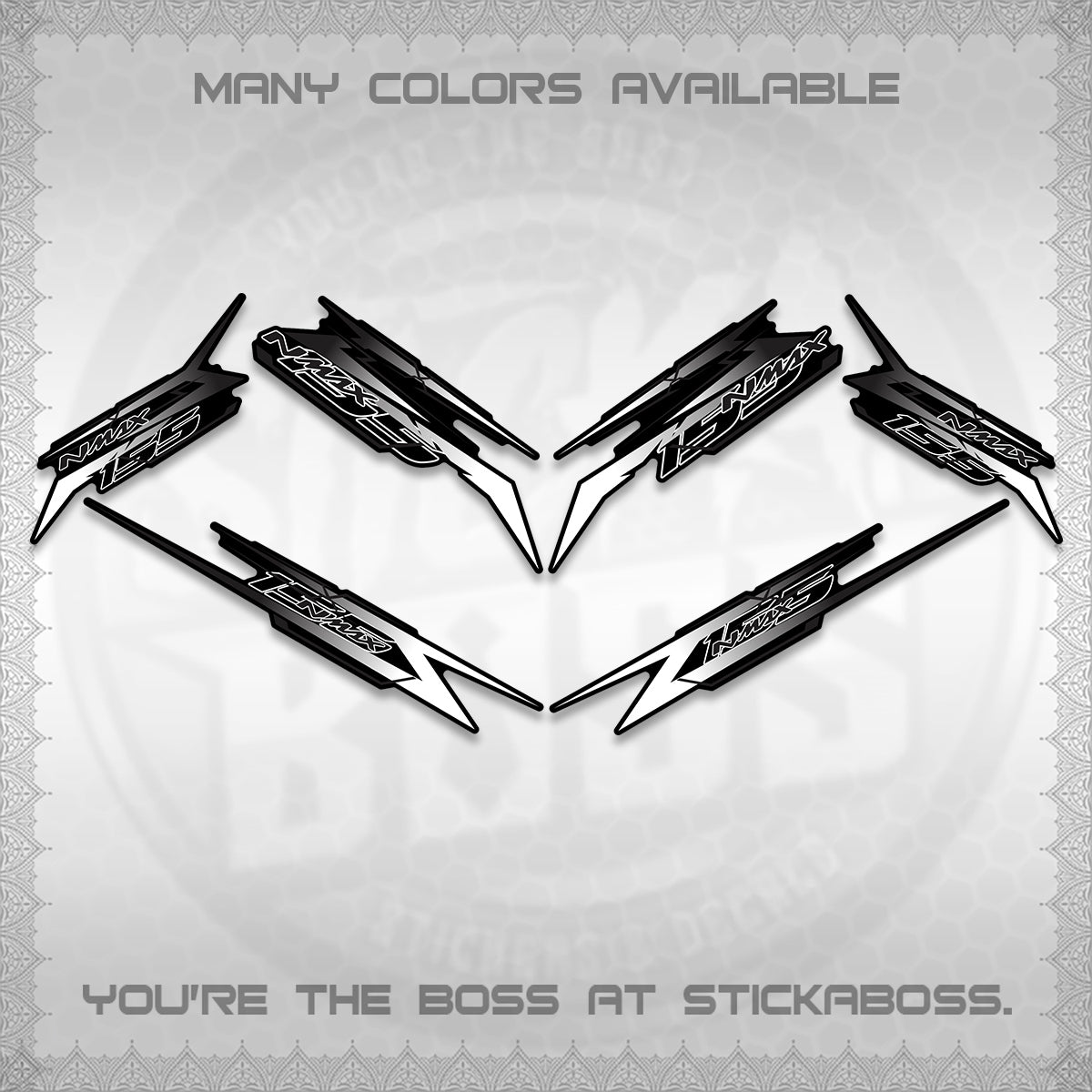 NMAX V2 MALAY-INDO DECALS (2026 MIO3 NEW DESIGN) STICKER DECALS BY STICKABOSS (Copy)