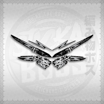 STICKER DECALS for AEROX 155 V1 MALAYSIAN (AV1STLASA) By STICKABOSS (SOFIE LAMINATED WATERPROOF)