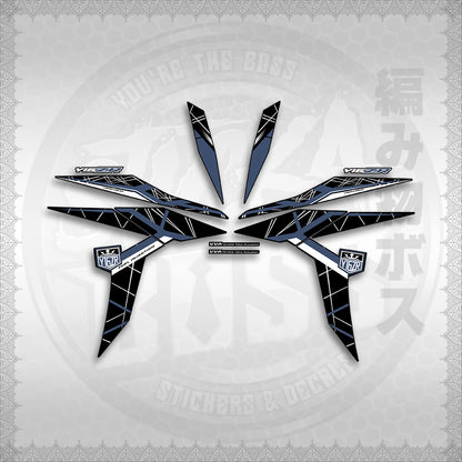 STICKER DECALS for SNIPER 155 MALAYSIAN (S155MICIY16) By STICKABOSS (SOFIE LAMINATED WATERPROOF)