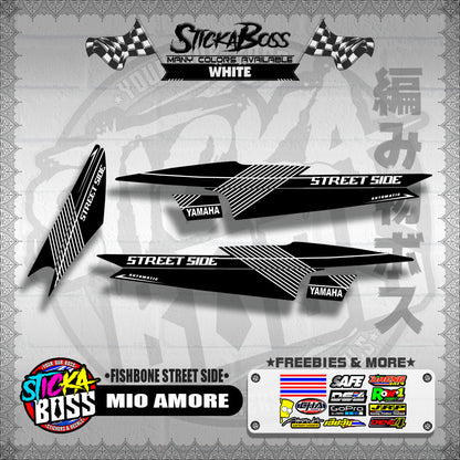 MIO AMORE DECALS ( FISHBONE STREET SIDE )【WITH FREEBIES】