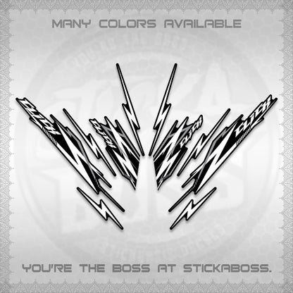 CLICK 125 V2 INDO DECALS (2024 CL 00-A8 STYLE) STICKER KITS By STICKABOSS
