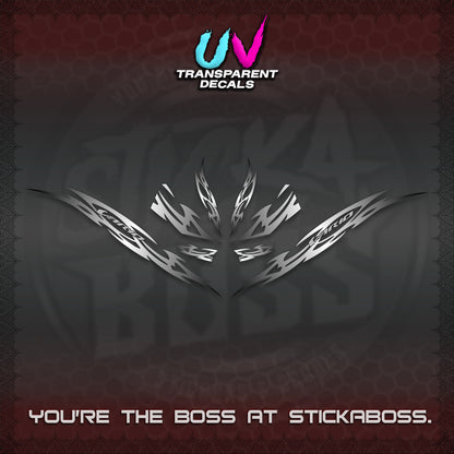 CLICK 125 V3 INDO VARIO UV TRANSPARENT DECALS (2026 NUSANTARA STRIPING) STICKER DECALS By STICKABOSS