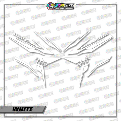 CLICK V3 CUT-OUT DECALS ( 001 MINIMALIST SHARP )【Stickaboss】