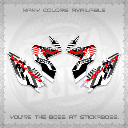CLICK 125 V3 VARIO FOR WHITE DECALS (2026 STREET STYLE EDITION) STICKER DECALS By STICKABOSS