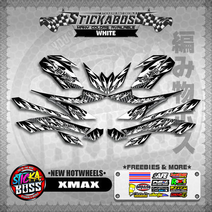 XMAX DECALS ( NEW HOTWHEELS )【WITH FREEBIES】