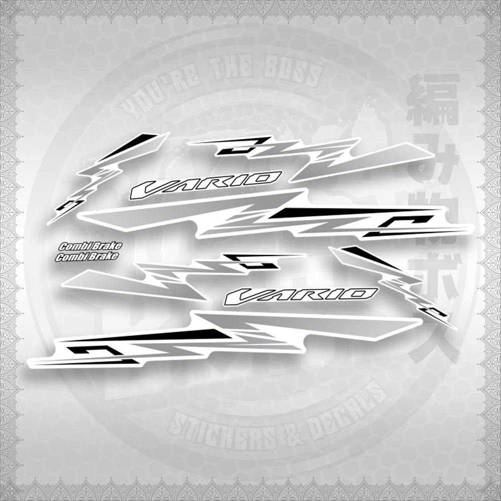 CLICK V2 ( VARIO ALPHA x OMEGA ) STICKER DECALS By STICKABOSS