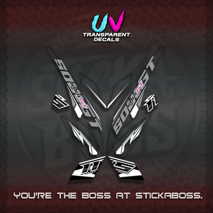 MIO SOUL I 115 GT INDO UV TRANSPARENT DECALS(0005 DESIGN)STICKER DECALS By STICKABOSS