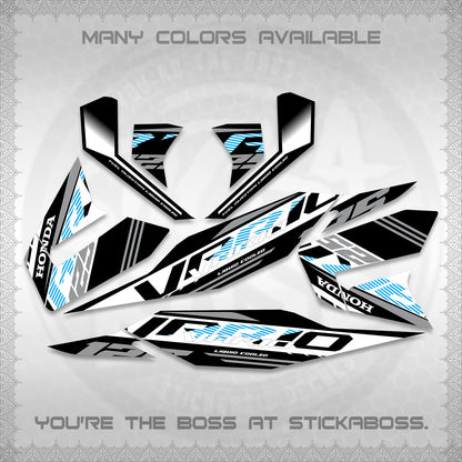 CLICK 125 V4 MALAY VARIO DECALS (2026 VV12 DESIGN) STICKER KITS BY STICKABOSS
