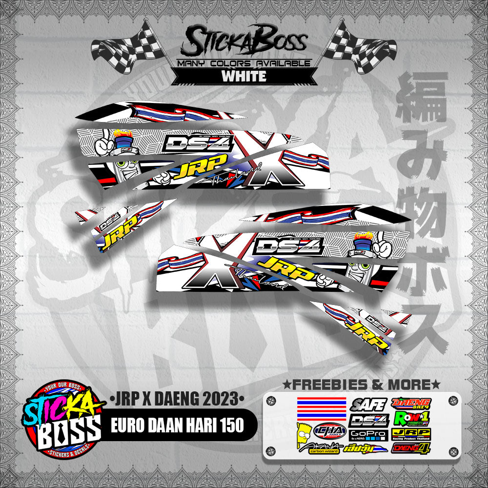 EURO DAAN HARI 150 DECALS ( JRP X DAENG 2023 )【WITH FREEBIES】