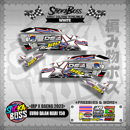 EURO DAAN HARI 150 DECALS ( JRP X DAENG 2023 )【WITH FREEBIES】