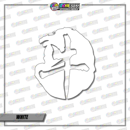 CHINESE ZODIAC OX  ( VINYL CUT-OUT STICKER DECALS )【Stickaboss】