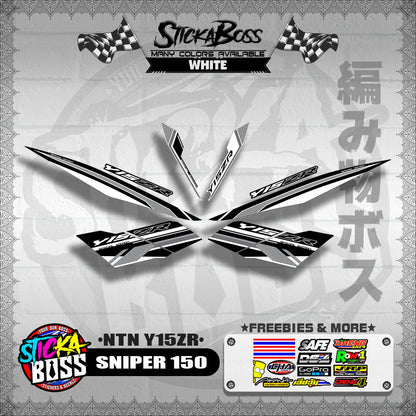 SNIPER 150 DECALS ( NTN Y15ZR )【WITH FREEBIES】
