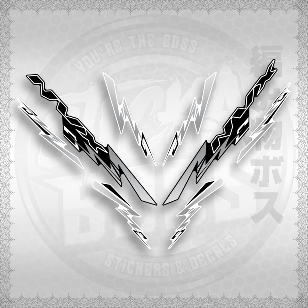 AEROX 155 V2 INDO-MALAY CONCEPT ( NVX ALPHA x OMEGA ) STICKER DECALS By STICKABOSS