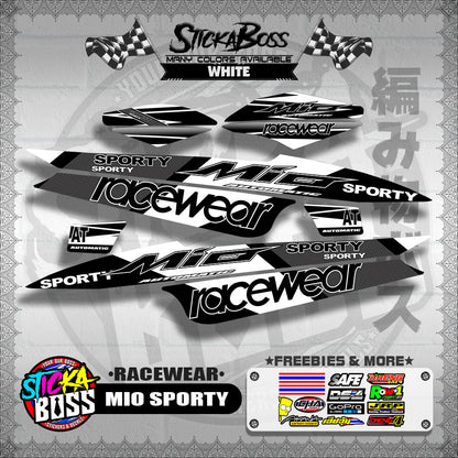 MIO SPORTY DECALS ( RACEWEAR )【WITH FREEBIES】