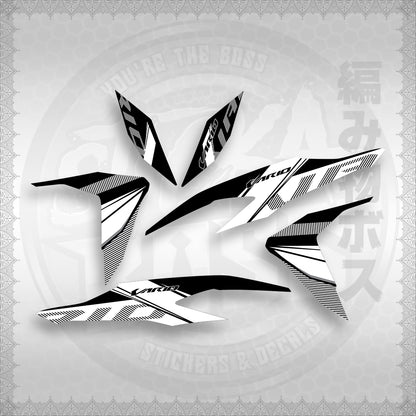 STICKER DECALS for CLICK V2 (CV2VA20MA) By STICKABOSS (SOFIE LAMINATED WATERPROOF)