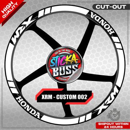 XRM MAG STICKER SET ( 2 MAGS ) - CUSTOM 002 | VINYL WATERPROOF CUT-OUT DECALS
