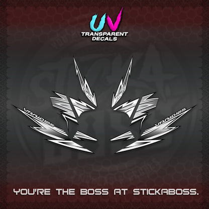 CLICK 125 V4 INDO VARIO UV TRANSPARENT DECALS (2026 VANDOREN STYLE) STICKER DECALS By STICKABOSS