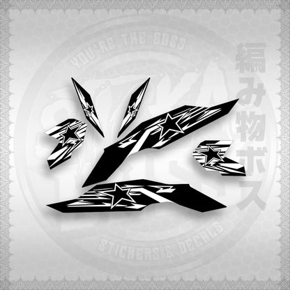 STICKER DECALS for CLICK V3 (CV3VRSTST) By STICKABOSS (SOFIE LAMINATED WATERPROOF)