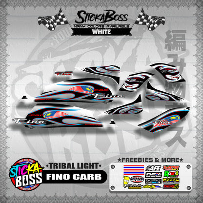 FINO CARB DECALS ( TRIBAL LIGHT )【WITH FREEBIES】